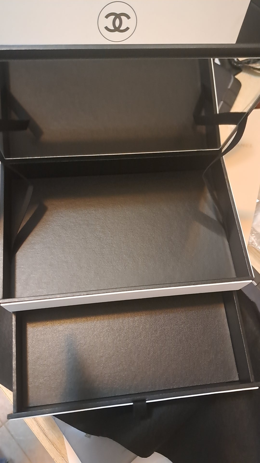 Chanel Makeup Mirror Storage case box VIP gift