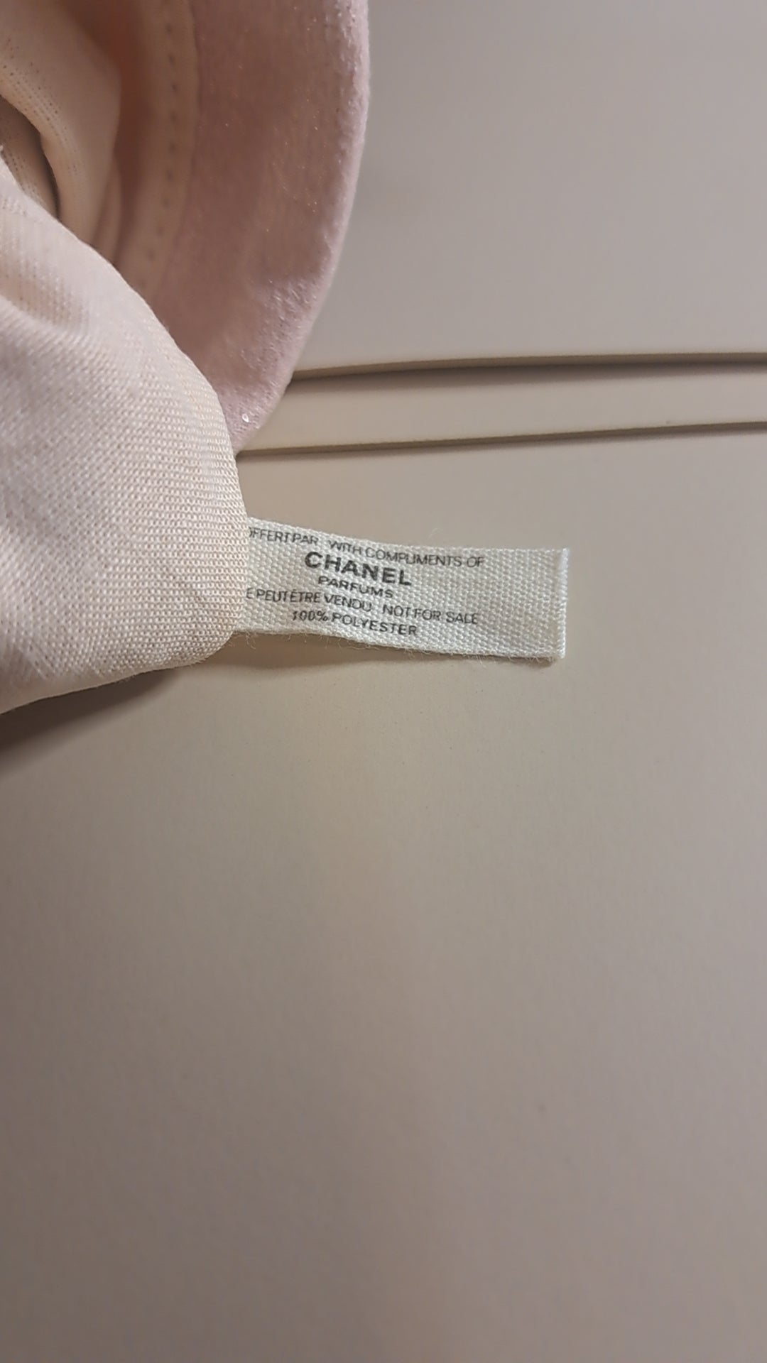 Chanel coco mademoiselle hairtie with heart charm