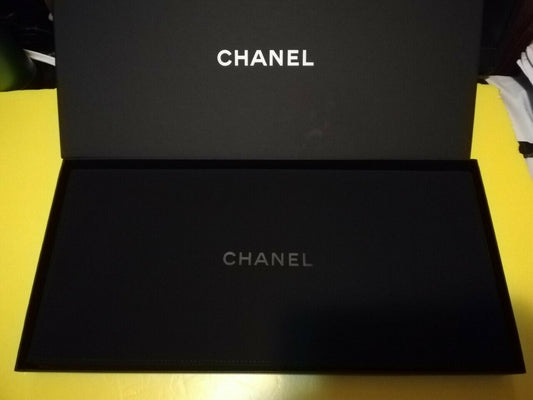 Authentic Empty Chanel Extra Long Waist Chain Jewelry Box with velvet pouch