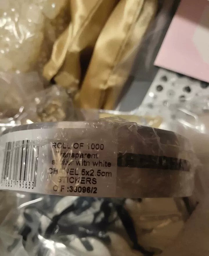 Sealed Sticker roll packaging