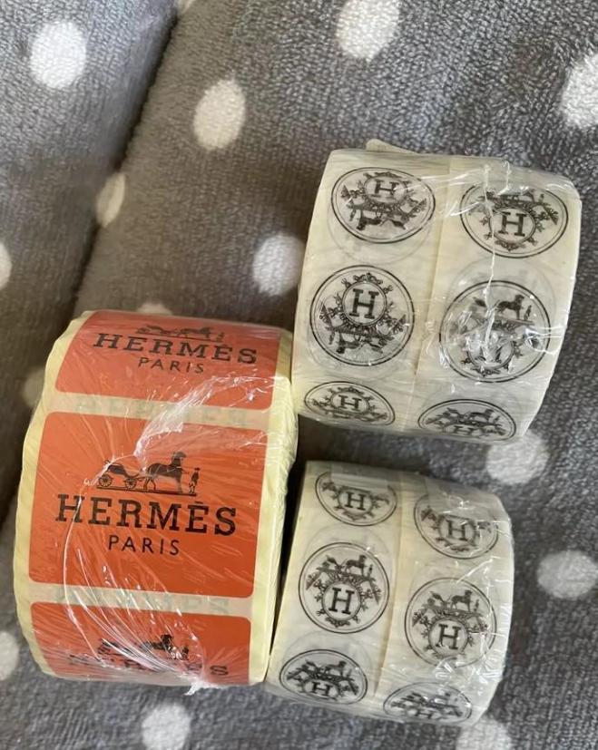 Sealed Sticker roll packaging