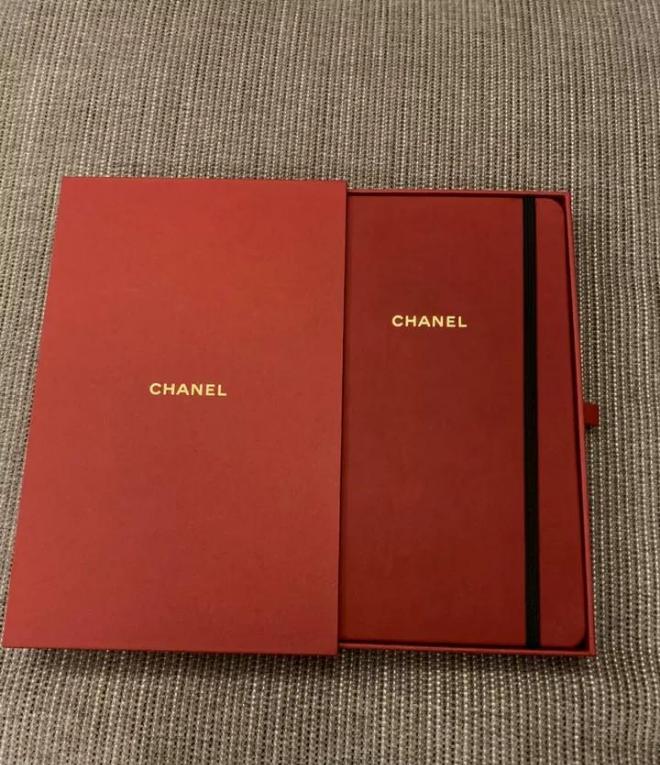 Chanel CNY 2021 Leather Organizer Paper Note Pad VIP GIFT