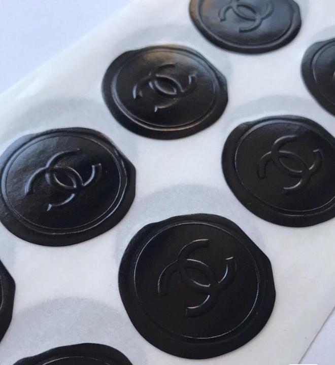 Chanel Beauty Sealed Sticker Sheet packaging 2 sheets X 16pcs