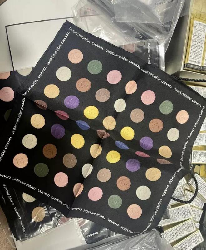 Ombre Première Multi Colour Handkerchief Bandana Handbag VIP Gift