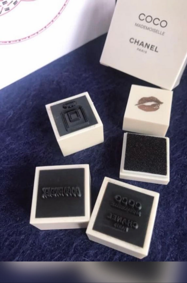 Coco Mademoiselle Mini Rubber Stamp Set of 4pcs 2019 VIP GIFT