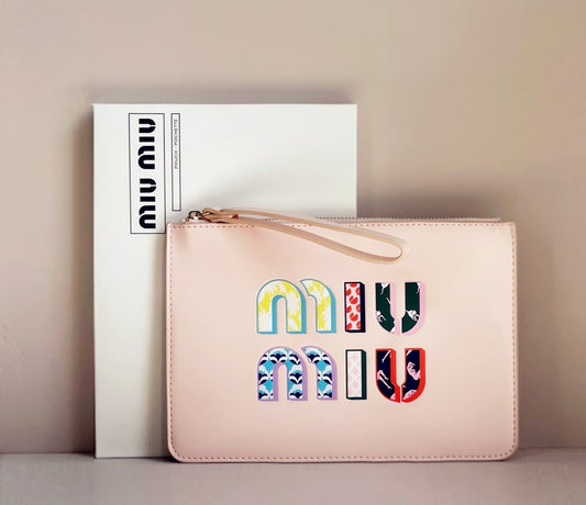 Miumiu Pouch Bag with handstrap