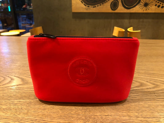 CoCo Love Red Velvet Small Makeup Pouch Clutch bag VIP GIFT