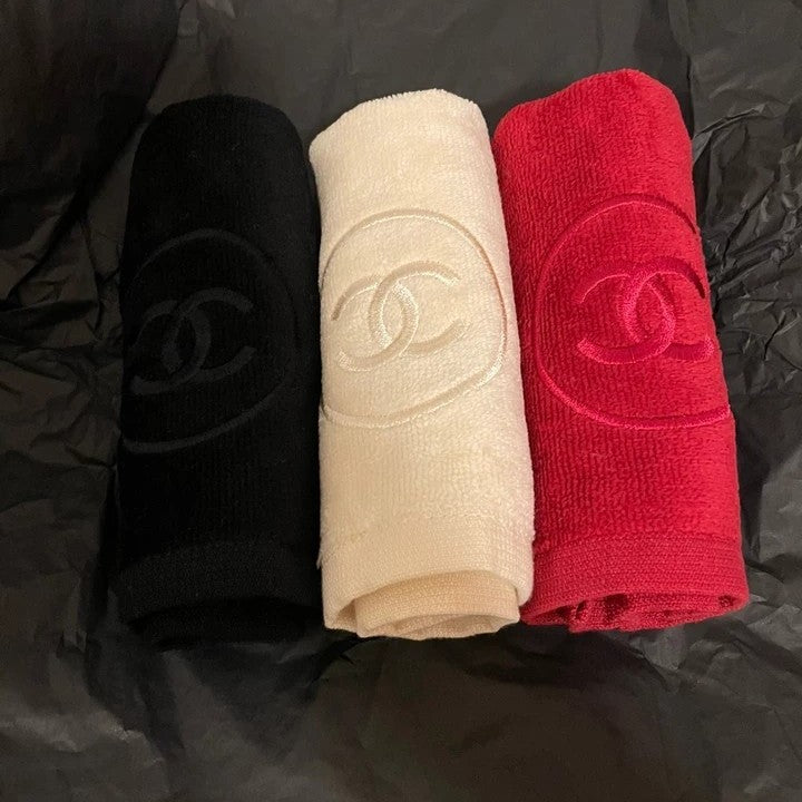 Chanel hand towel set of 3pcs VIP gift