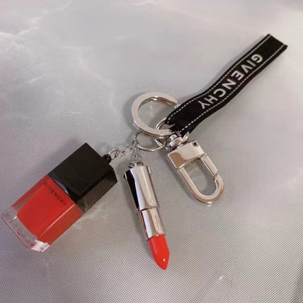 Givenchy Lipstick Key Chain Charm VIP gift from beauty counter