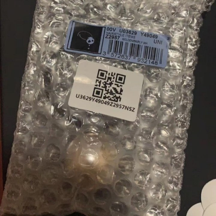 Chanel Pearl Hair Tie from Chanel uniform