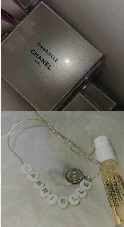 Chanel Gabrielle bracelet small logo charm  + sample gabrielle edp 1.5 ml