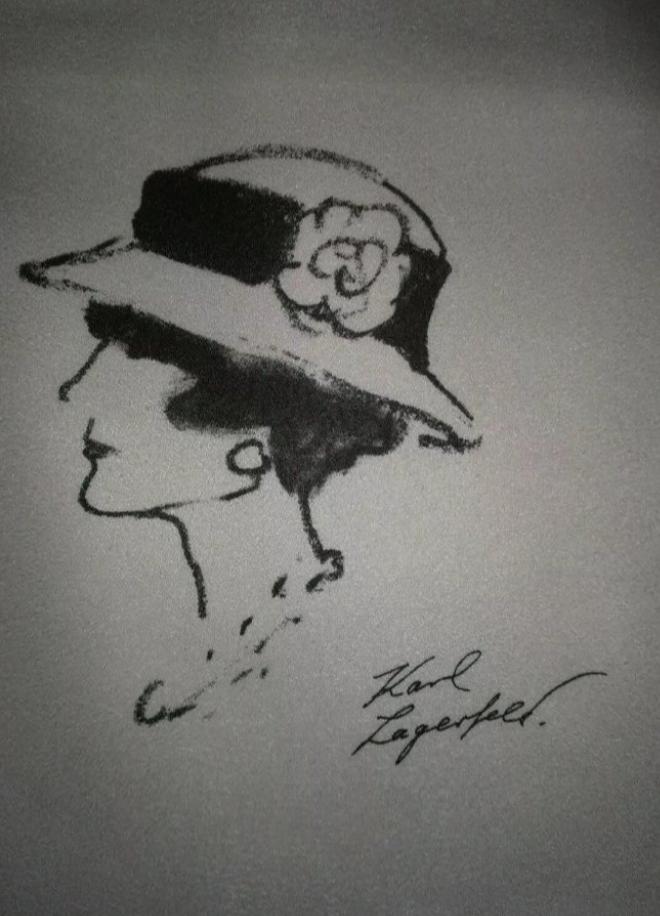 Chanel White Karl Lagerfeld Large Dust Bag packaging for classic Jumbo ICOT3