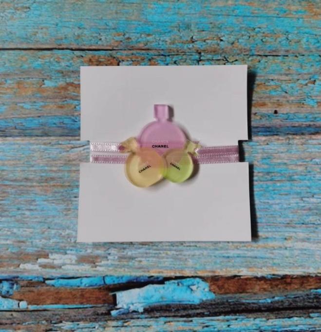 Chance Perfume Bottle Fancy Charm String Bracelet