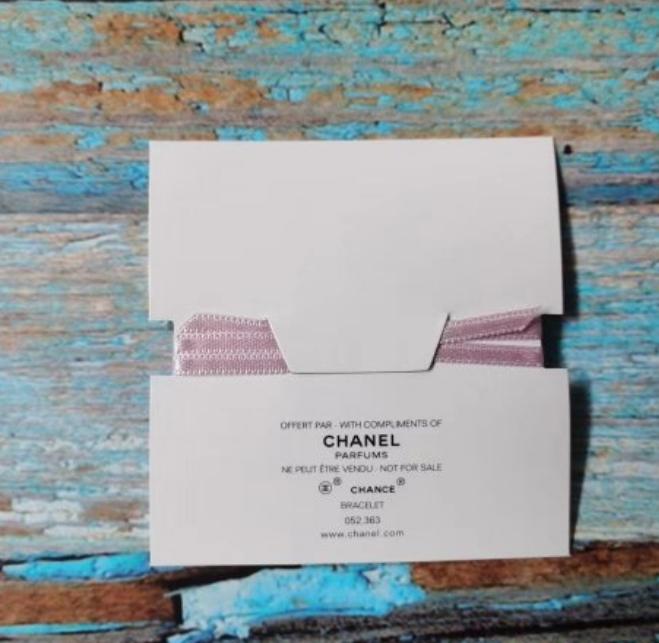 Chance Perfume Bottle Fancy Charm String Bracelet