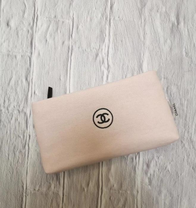 Le Lift Light Pink Linen Handy Makeup Pouch