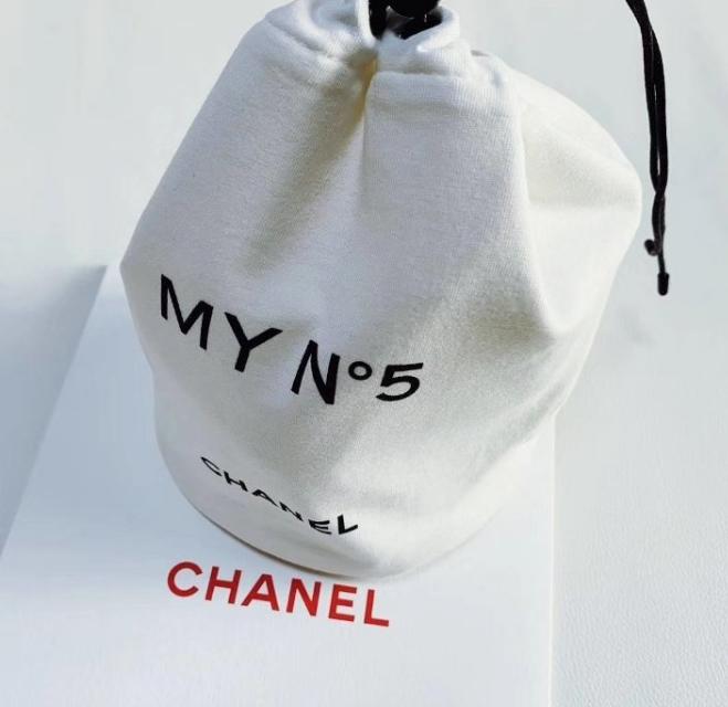 Chanel No. 5 Factory VIP Gift Cotton Beaute Bag