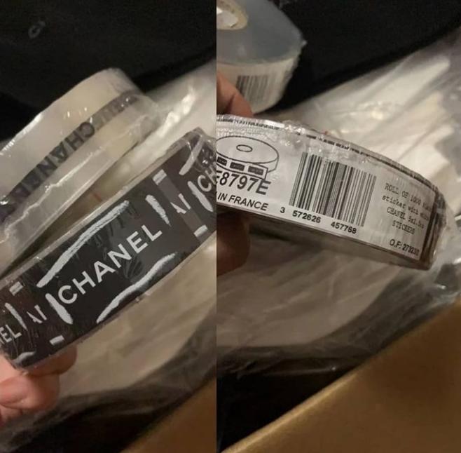 Sealed Sticker roll packaging