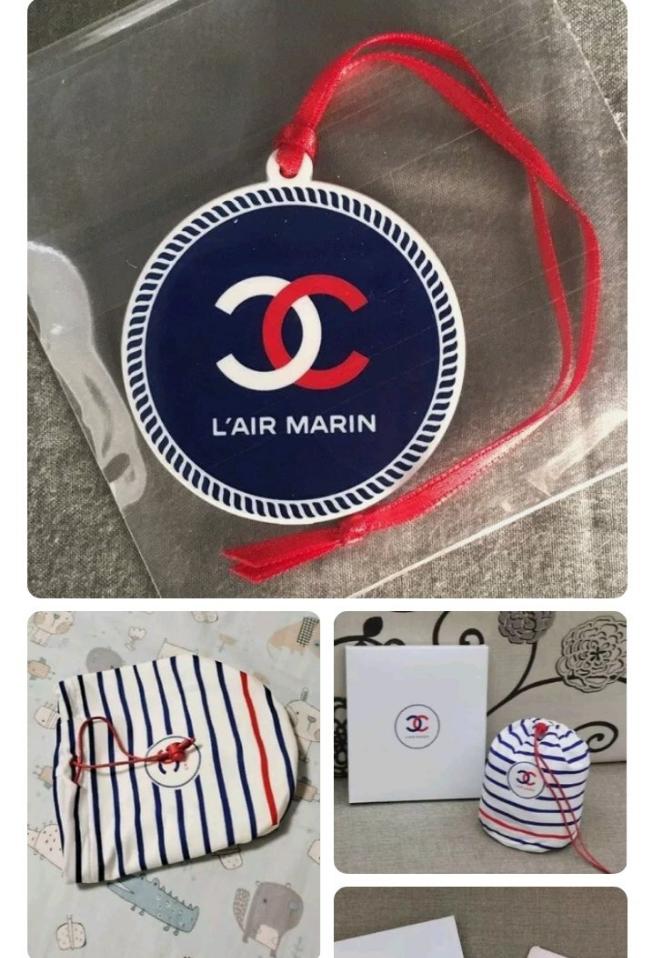 L'Air Marine Stripes White VIP Gift Cotton Beaute with Charm