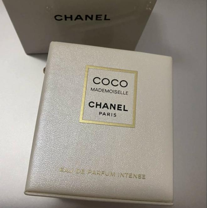 Chanel Cigaratte Lipstick Small Box Holder with Chain RARE