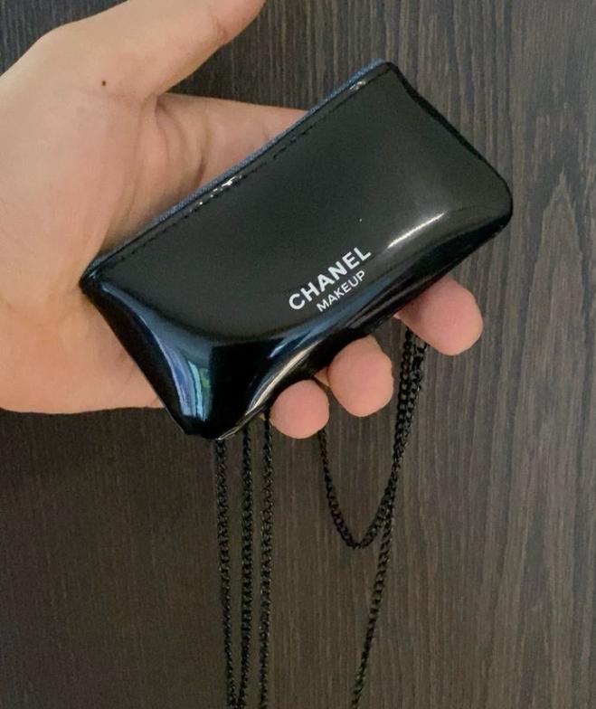 Chanel Mini Sling Coins Card Key Bag with Chain from Chanel Beauty