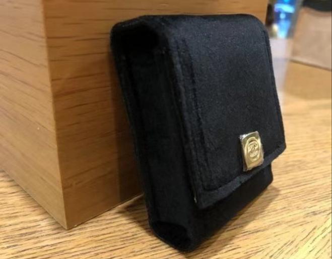 Chanel Small Lipstick Velvet Pouch with Mirror  Makeup Bag  VIP gift