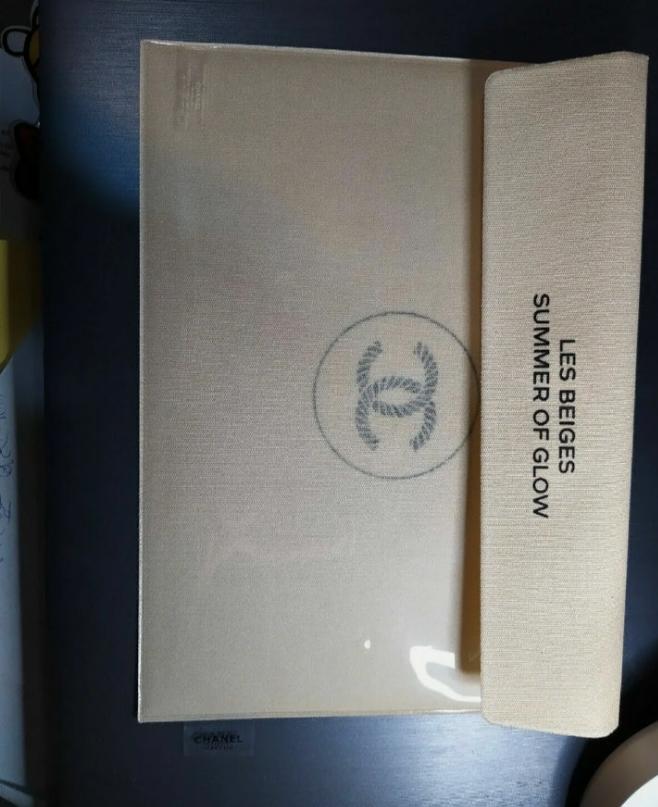 Chanel Les Beiges Creamy Canvas Envelope Bag