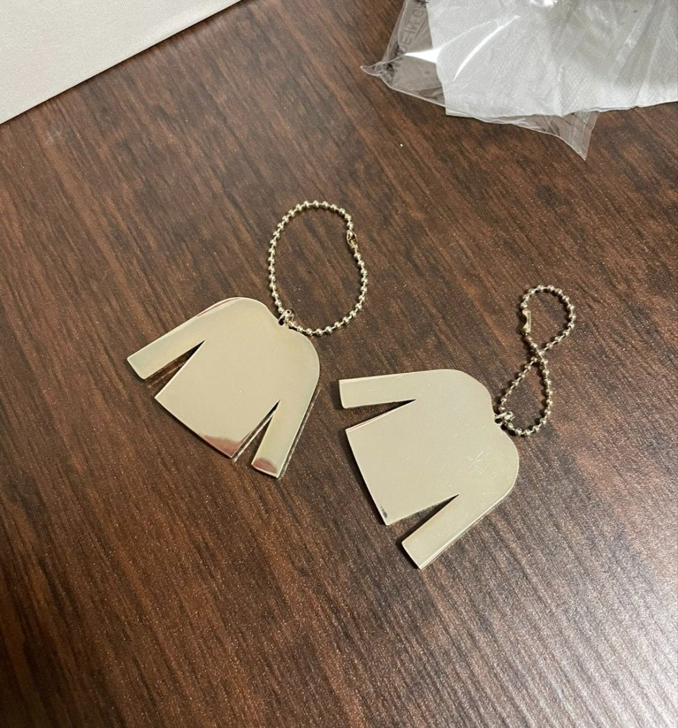 Chanel  metal Key Chain Charm VIP Gift Rare x 1 pcs