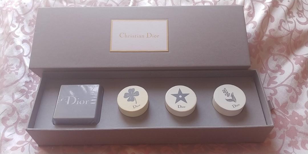 Dior Makeup Mini Wooden Stamp Set of 3pcs RARE VIP GIFT