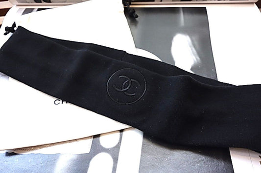 Chanel Hair Band with Pouch Bag VIP Gift