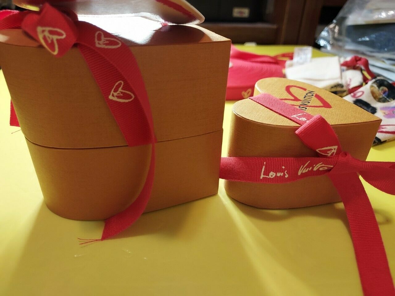 Louis Vuitton In Love Heart Box packaging Limited Edition