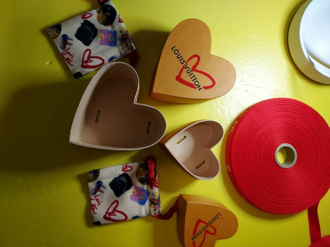 Louis Vuitton In Love Heart Box packaging Limited Edition