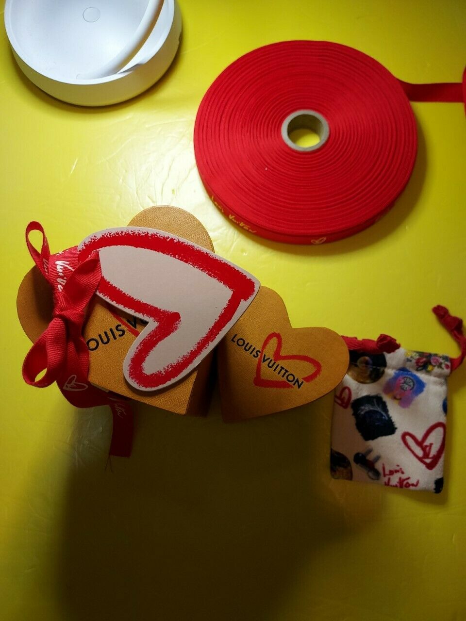 Louis Vuitton In Love Heart Box packaging Limited Edition