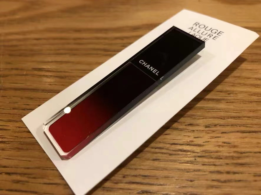 Chanel Rouge Allure Laque Soft Pin Brooch NEW VIP GIFT