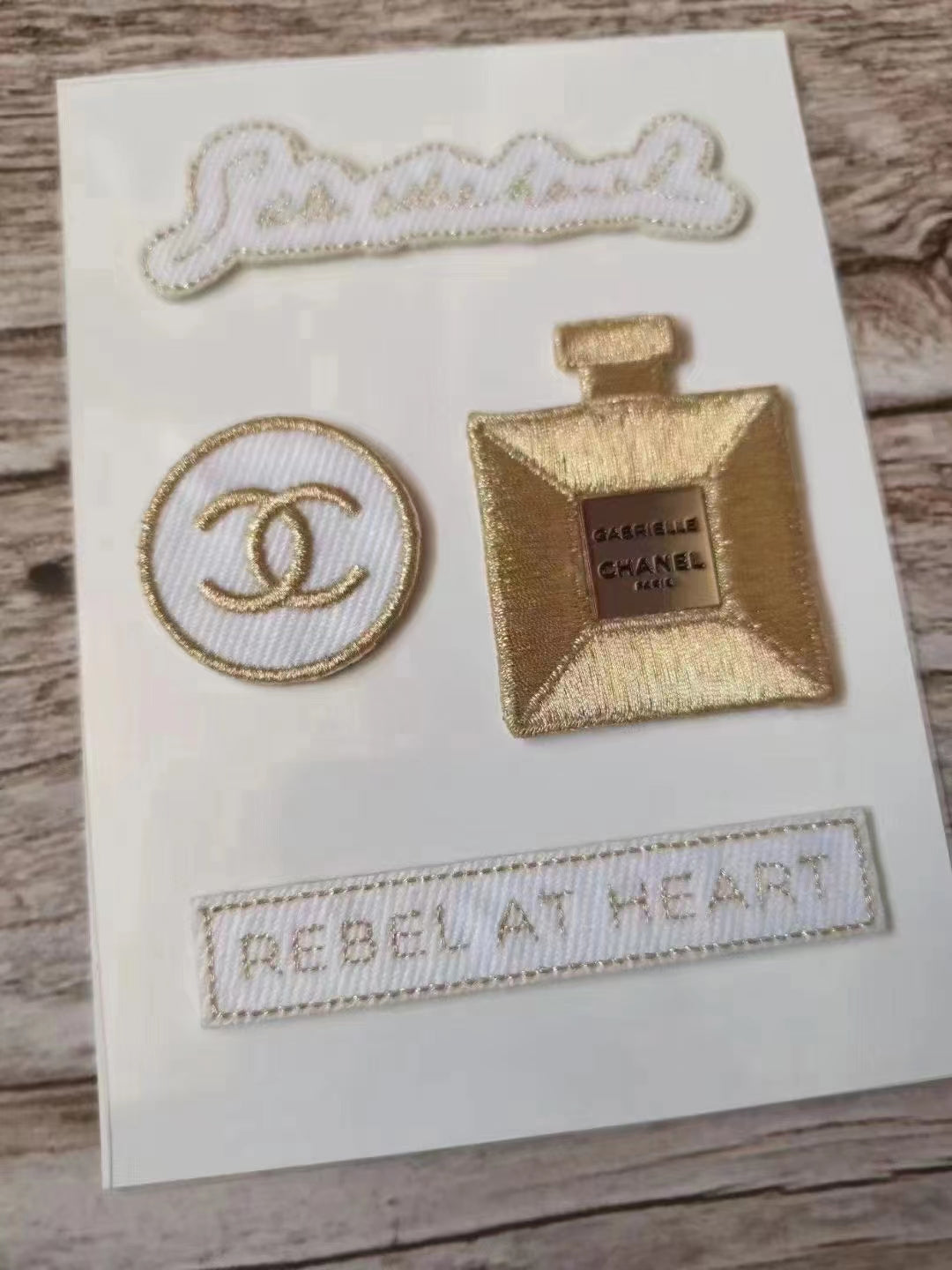 Chanel Gabrielle woven stickers set 2019 VIP GIFT