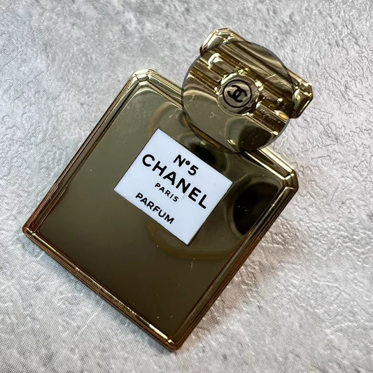 Chanel La Collection No. 5 Perfume Bottle brooch badge pin gold bottle 2021 VIP GIFT