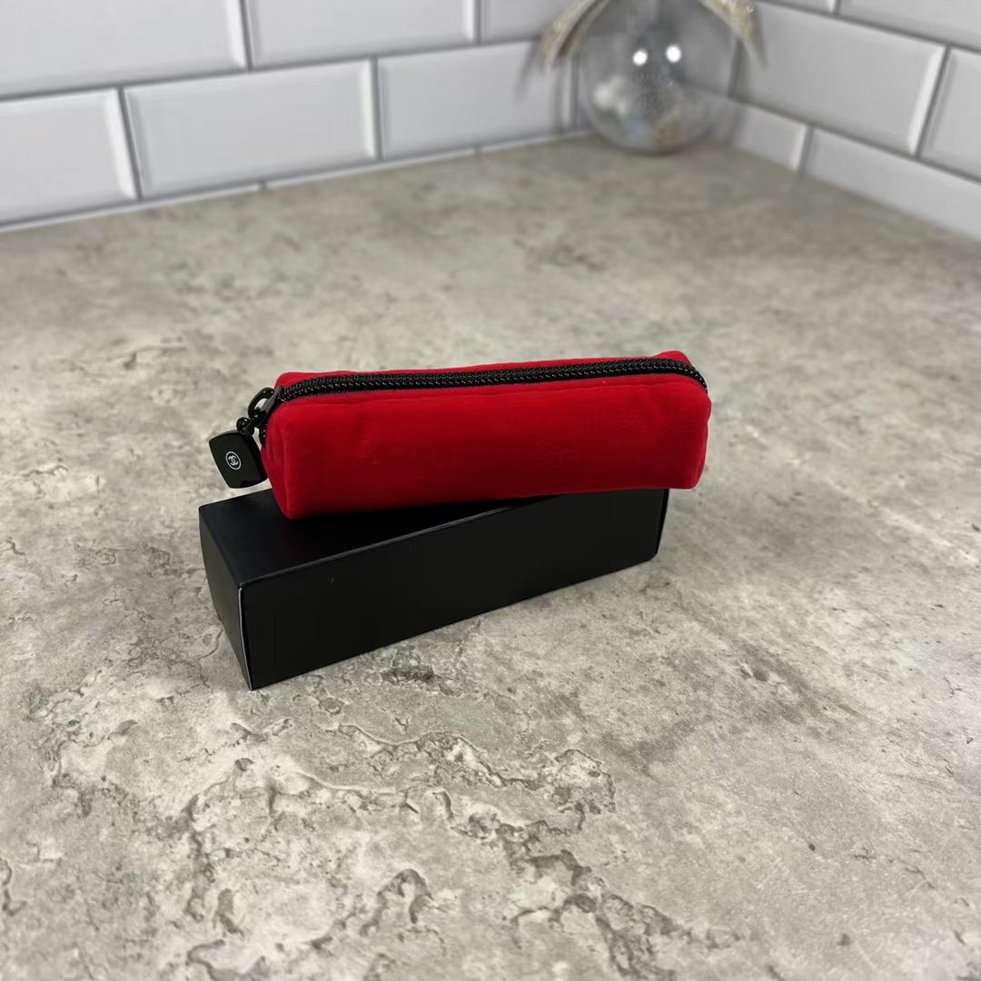 CHANEL Red Velvet lipstick gloss USB storage holder