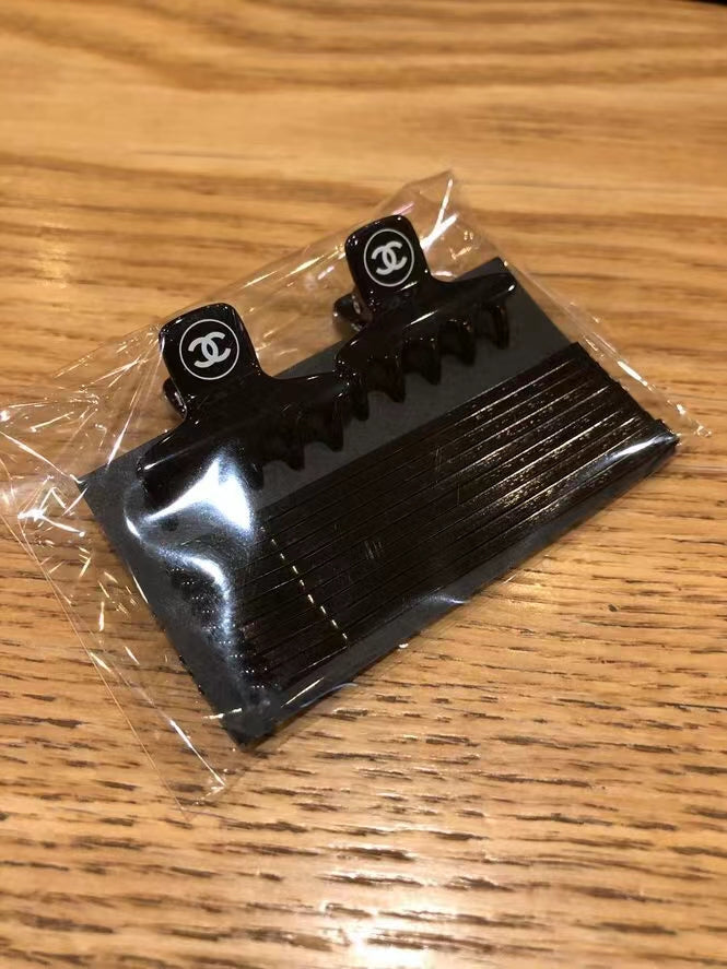 Chanel Hairband, Mini Hair claws, make-up bag VIP gift