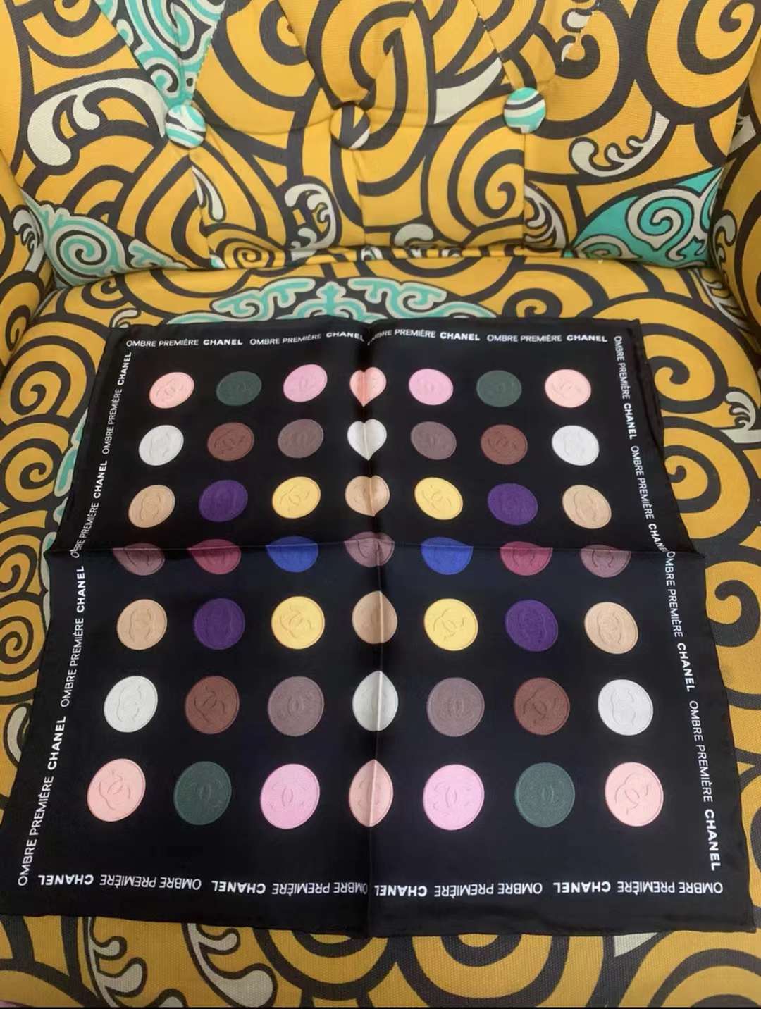 Ombre Première Multi Colour Handkerchief Bandana Handbag VIP Gift