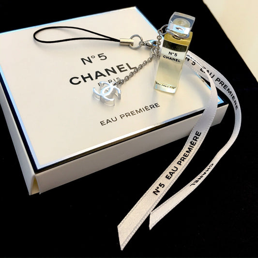 Chanel No.5 Premier Eau Key Chain Charm Miniature with 2ml Eau de perfume