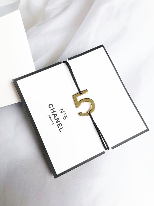 Chanel No.5 string bracelet VIP gift from Beauty Counter