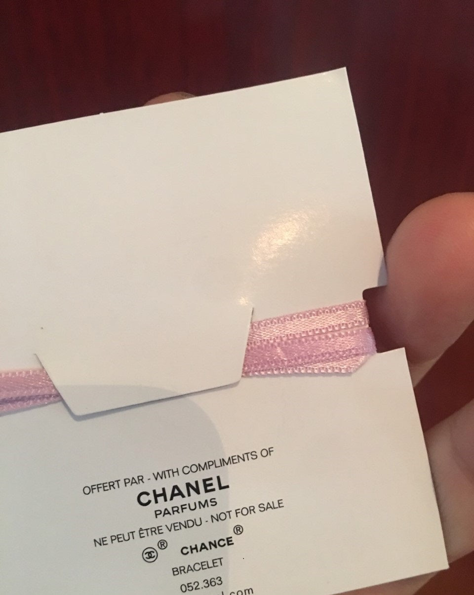 Chance Perfume Bottle Fancy Charm String Bracelet