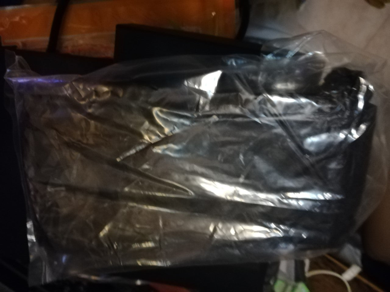 Chanel Uniform Black Patent Waist belt bag Out of Print