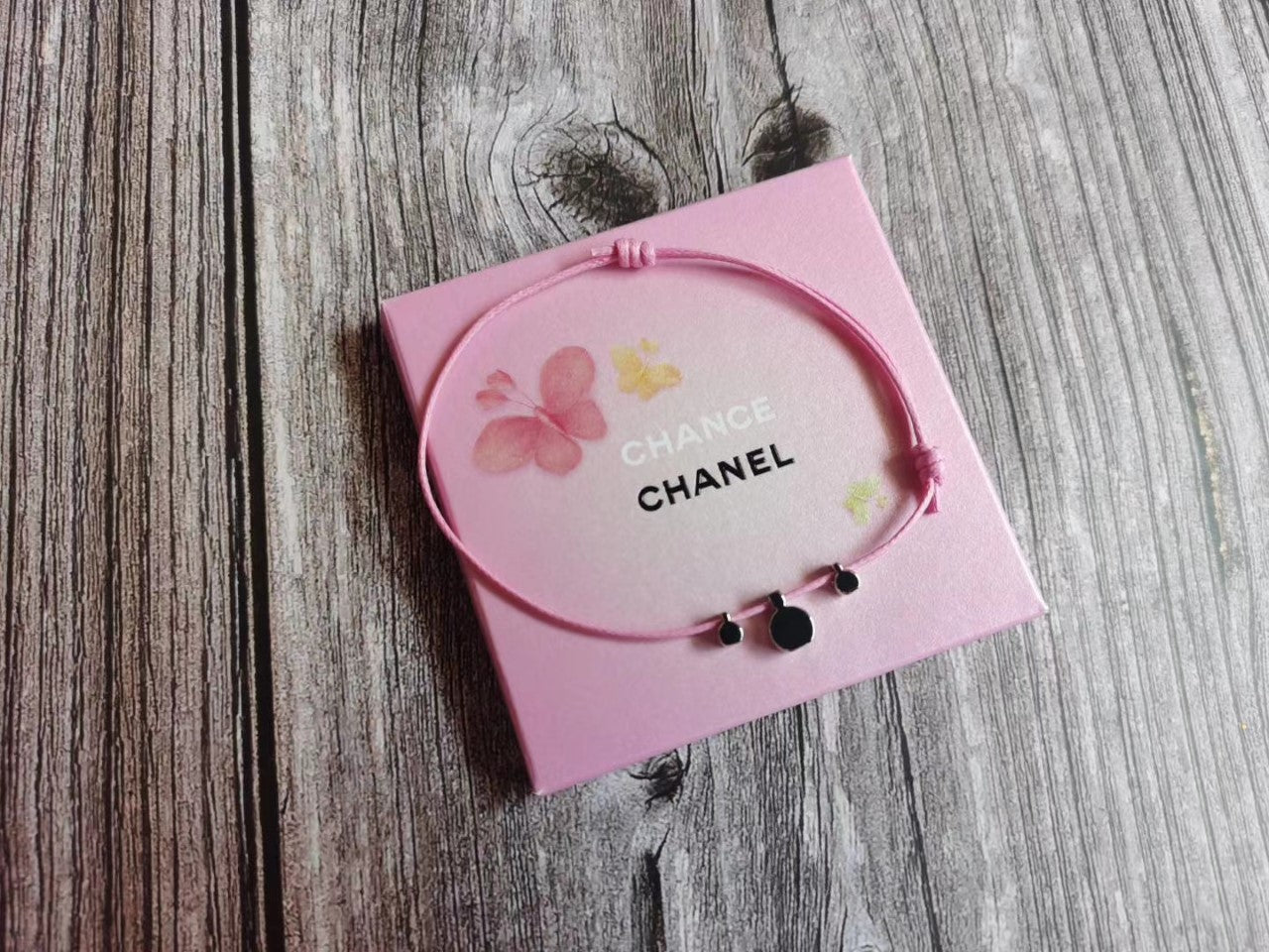 Chance Perfume Bottle Mini Charm string bracelet VIP gift from Beauty Counter